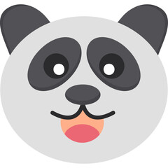 Fototapeta premium Panda Icon