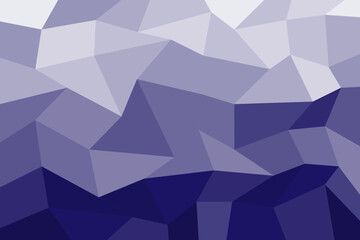Vector illustration seamless blue geometric pattern of triangle and diamond surface style