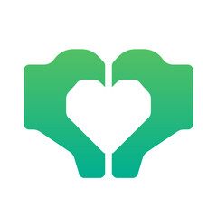 Fototapeta premium heart symbol