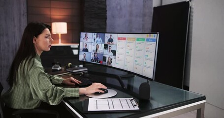 Online Virtual Video Conference Training