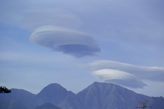 Clouds formed by high winds are called