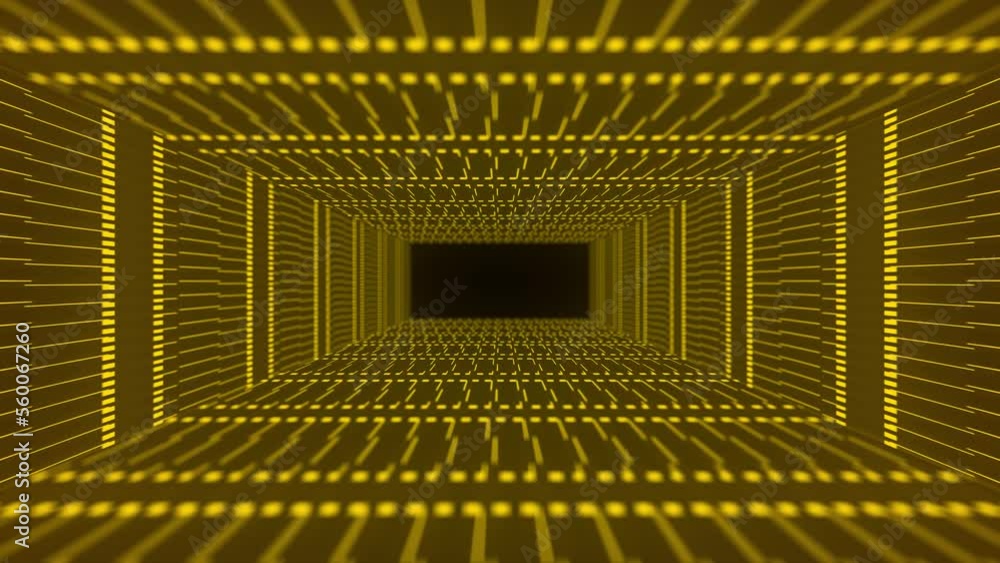 Aufkleber animated line background. technological background. futuristic polygonal background. big data digita