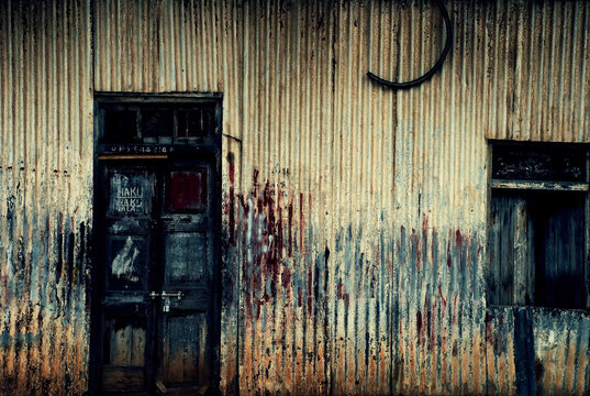 Old warehouse in Tanzania.