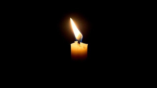 burning candle