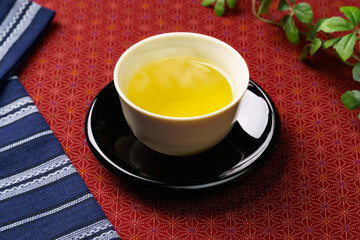 温かいお茶