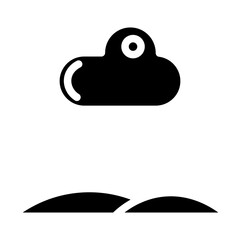 sand with cloud glyph 