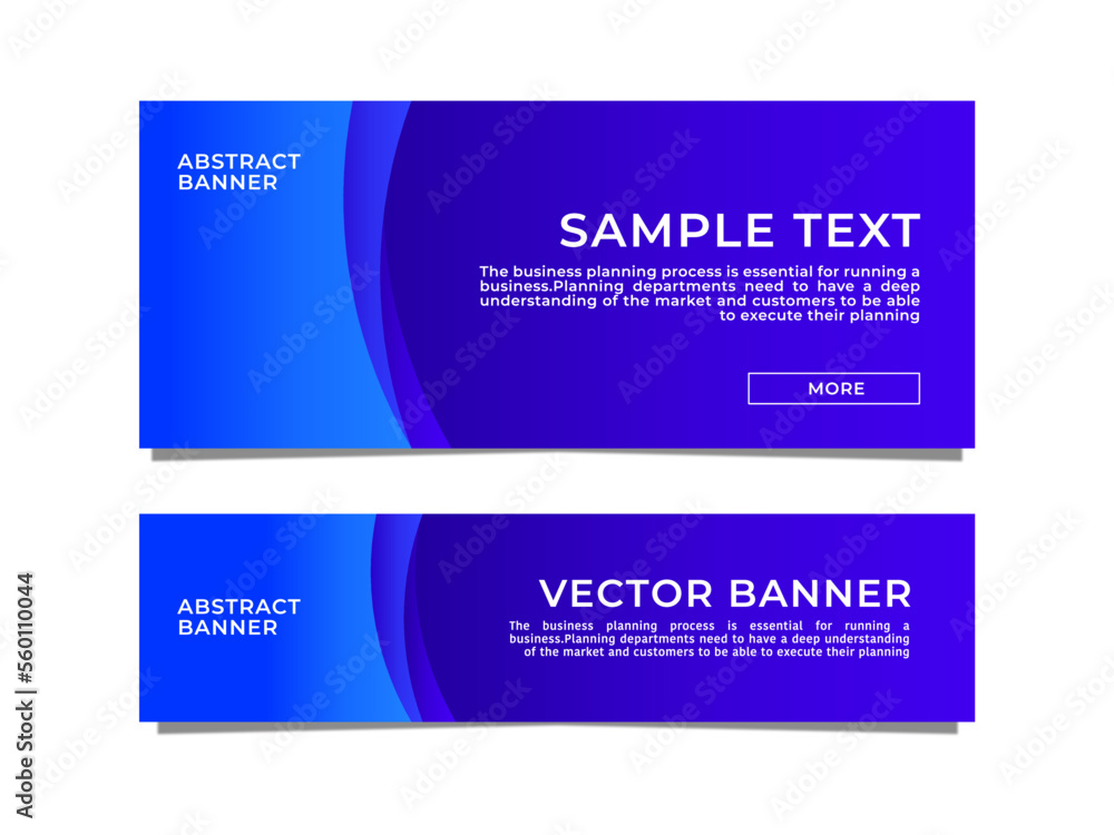 Poster abstract banner background or header stock vector template