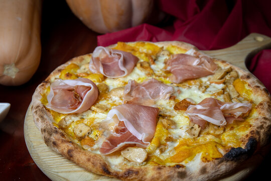 pizza zucca e parma