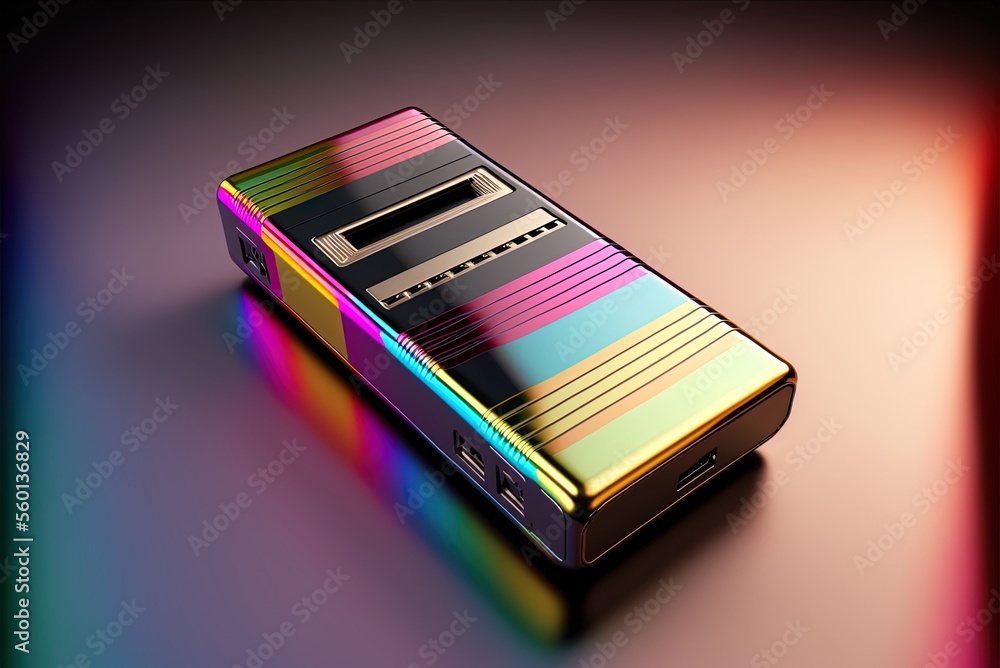 Poster visualization of a planned structure a pattern of abstract color stripes concentrate softly recordin