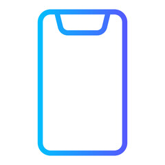 phone gradient icon