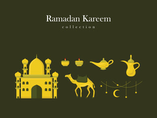 ramadan islamic mubarak background arab illustration ornament pattern element abstract arabic islam