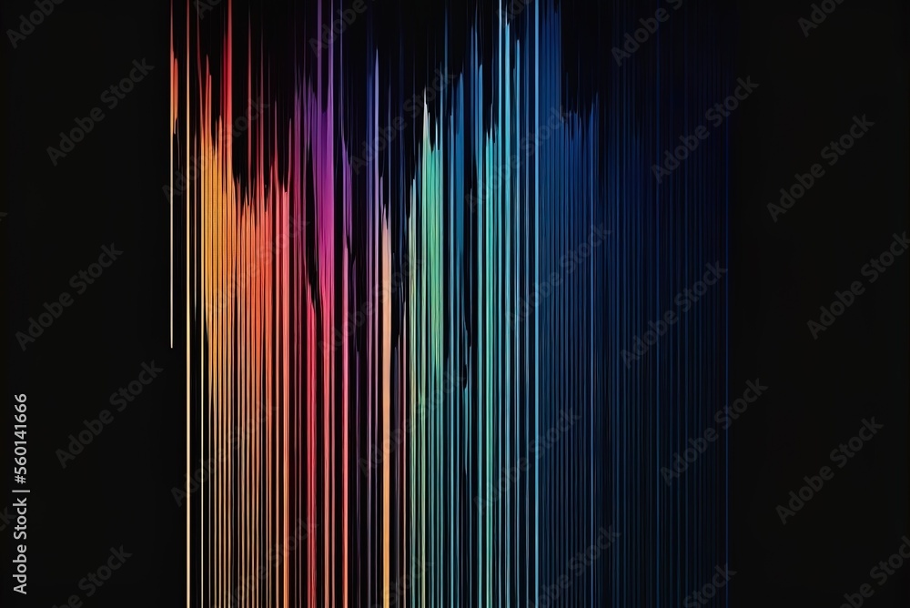 Aufkleber colorful vertical stripes and wavy lines provide an abstract backdrop. use this backdrop with the gl