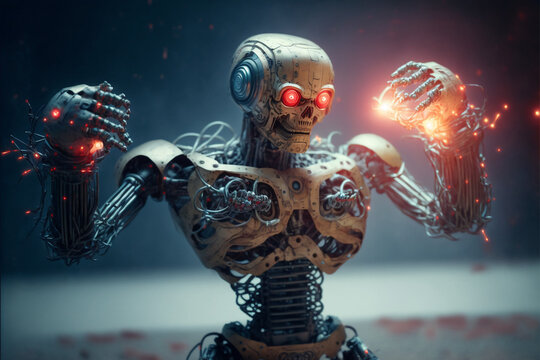 AI Robot is angry - Rise of the Machines