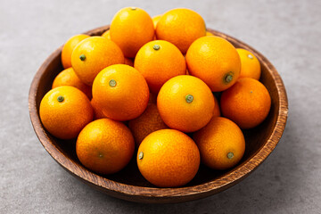 Kumquat, a small, sweet and sour citrus fruit
