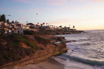 《サンディエゴ》ラホヤコーヴからの海景