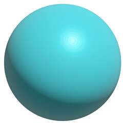 Geometric 3D elements.