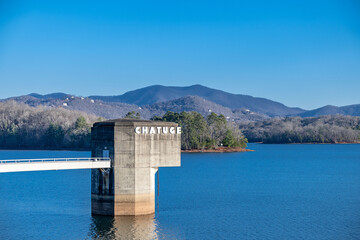 Obraz premium lake Chatuge 