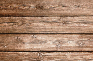 Fototapeta premium Old wooden texture and vertical wooden planks for background