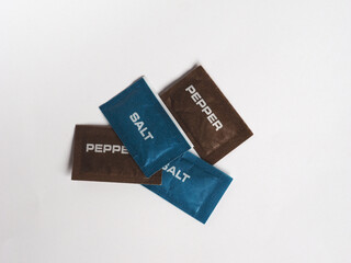 single dose salt and pepper sachet
