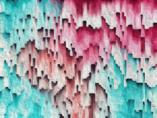 Colorful abstract pattern. The brush stroke graphic abstract. Art nice Color splashes. Background texture wall and have copy space for text.