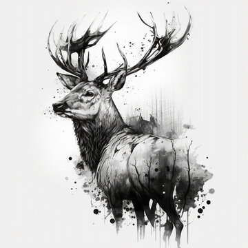 Deer Silhouette