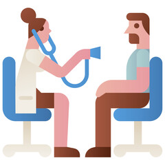 medical exam illustration