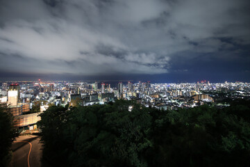兵庫県神戸市　ビーナスブリッジからの夜景