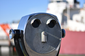 coin operated binoculars
