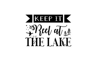 Lake SVG Vector T-Shirt  Design