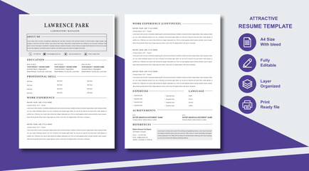 Professional Resume Template for Job Seekers
