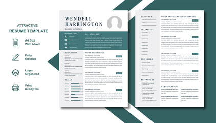 Clean Resume Template 