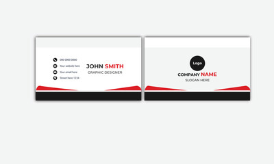 Professional and simple business card, business card layout, modern template design, professional visiting card, creative stylish template, personal unique visiting card, clean luxury business

