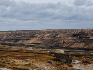 Open lignite mine in Germany