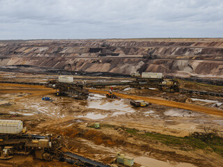 Open lignite mine in Germany