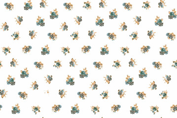 Digital And Textile Design Pattern