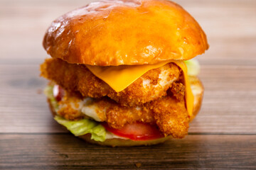 Burger and Sandwich