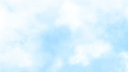 Naklejka na ściany i meble Cloud and blue sky in the nice day. Clear sky and cloud. Vector illustrator