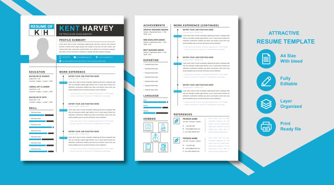 Colorful Resume Template