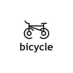 Vector bicycle logo template