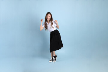 Girl in Student Uniform