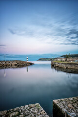 Carnlough Harbour, County Antrim Northern Ireland