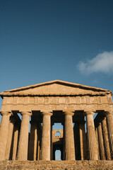 Ancient greek temple.