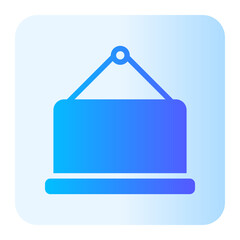 blackboard gradient icon