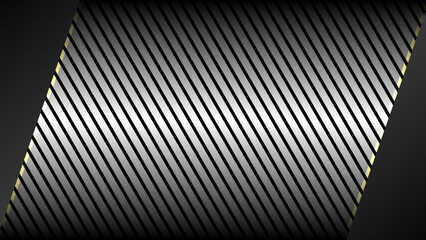 Abstract background gradient stripes black and white simple modern elegant premium vector