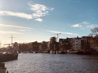 Amsterdam in construction