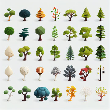 set de Icones isom&eacute;tricos em 3d Elemento Infogr&aacute;fico