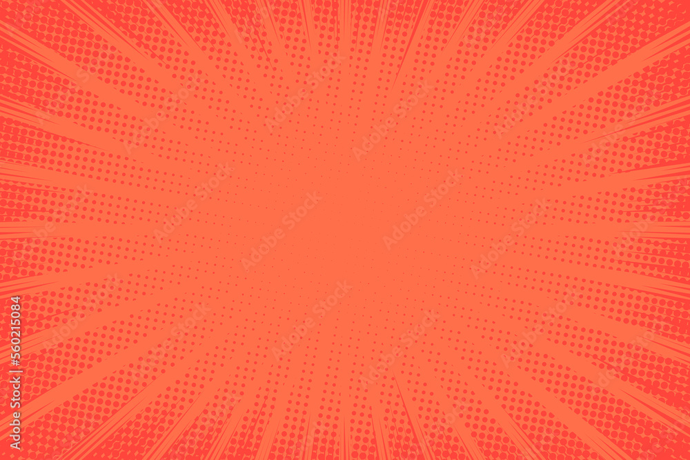 Poster comic background. pop art texture. starburst cartoon style. anime design with explosion effect for p