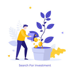 Business Character Vector Template