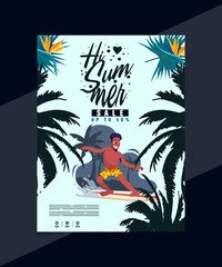 Summer  Poster Design Corporate Banner Design