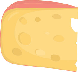 Vector of the cheese lover clipart